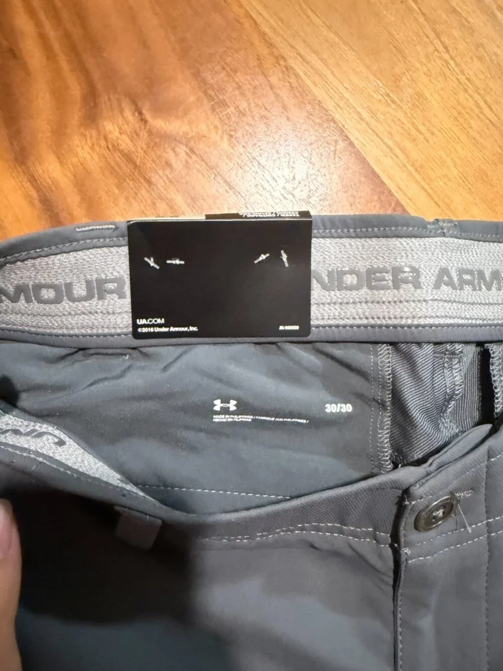 Under Armour Men's Pants Gray 30x30 Performance Stretch Straight Leg NWT
